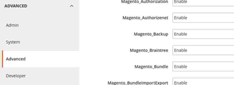 magento module list
